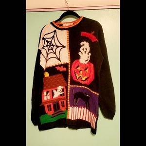 Karen Scott Vintage Ugly Halloween Sweater